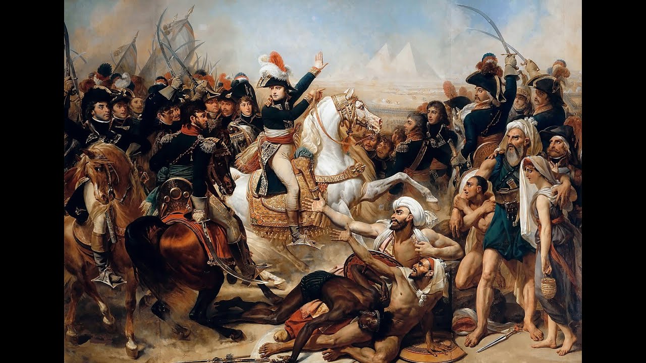 The Battle of the Pyramids 1798, French Invasion of Egypt 