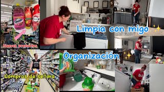 ✨Compras de señora para el hogar/rutina de limpieza exprés/motívate con migo ✨