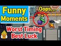 Among Us Funny Moments - Bad Timing, Lucky Impostor & More