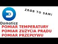 Domoticz pomiar pradu, temperatury i przepływu. DIY pompa ciepła z klimatyzatora smartmeter