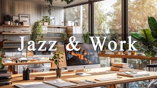 Winter Jazz Relaxation for Work ☕ Positive Workspace with Jazz & Bossa Nova for Focus and Study