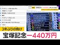 宝塚記念で440万円マイナス ドウデュース・ジャスティンパレスに賭けるも3年ぶりに負ける (2024年6月23日)