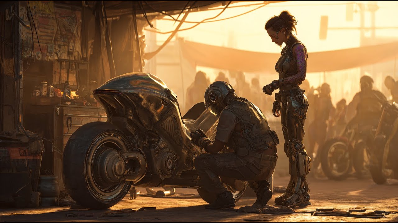 Poor Human mechanic helps an Alien biker, unaware she’s a secret billionaire seeking true love!| HFY