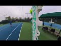 INSTA360 X3 testing for Tennis