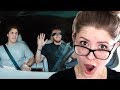 Letting Tesla Auto Pilot Drive Us Wherever It Wants by The Dolan Twins REACTION