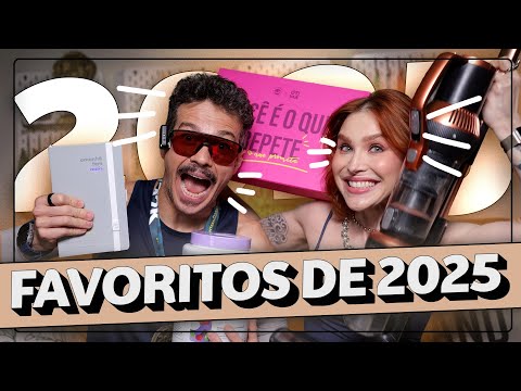 FAVORITOS DO ANO: Os MELHORES de 2025 em TODAS AS CATEGORIAS!! | Lu Ferreira