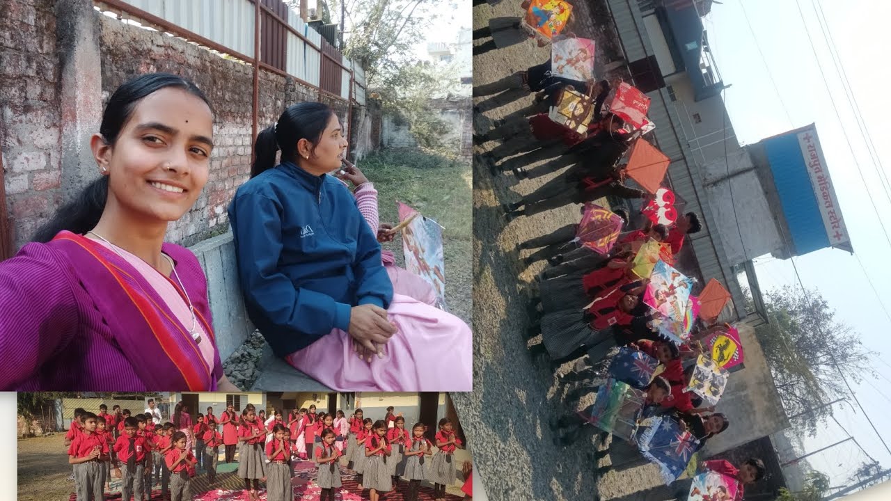 Happy Makar-sankranti 🌞🌻🌼🌈✨#vlog11