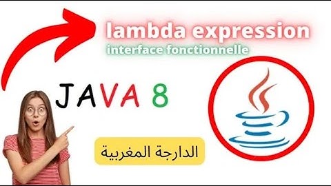 Les expressions lambda JAVA 8 - interface fonctionnelle - forEach