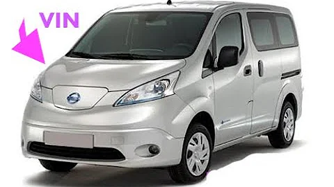 Où trouver le numéro de série sur ma Nissan Nv200 ?