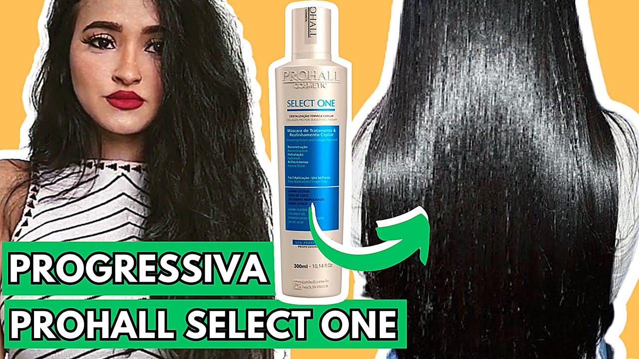 Passo a Passo PROGRESSIVA PROHALL SELECT ONE | A MELHOR PROGRESSIVA para CABELO CRESPO e ONDULADO