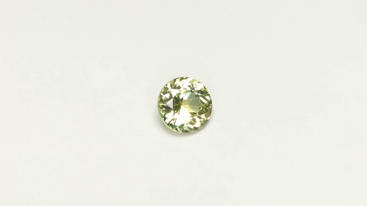 0.825 Carat Yellow Sapphire Excellent Cut Round 5.5 mm Calibrated Heated Loose Stone