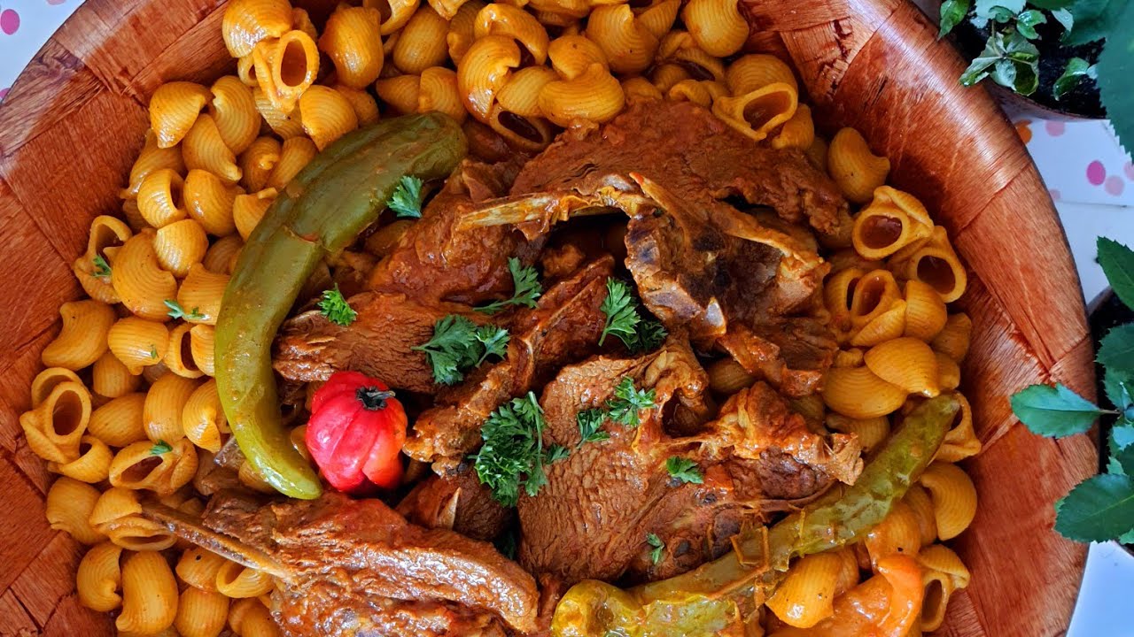 المبكبكة الليبية / المعكرونة المبكبكة  Almbakbaka  طريقة لحفظ النعناع لمدة شهر