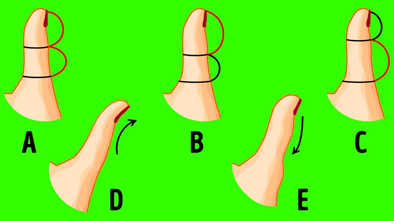 Большой Палец Расскажет Правду о Вашем Характере