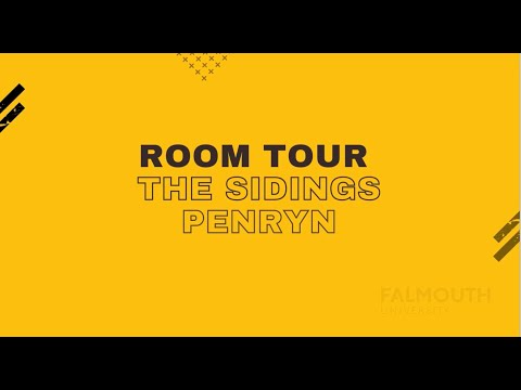 The Sidings Room Tour | Student accommodation at Falmouth University