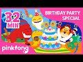 Baby Shark's Birthday and more | Party Playlist | +Compilation | Pinkfong Songs for Children