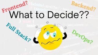 Frontend, Backend, Devops, or Full Stack