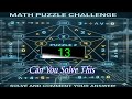 Live quiz challenge ✍Live math IQ TEST👉MIND TEASER #braintestshorts #mathchallenges #mathpuzzle