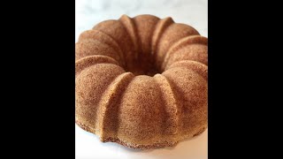 Sugar Crusted Chocolate Chip Bundt Cake