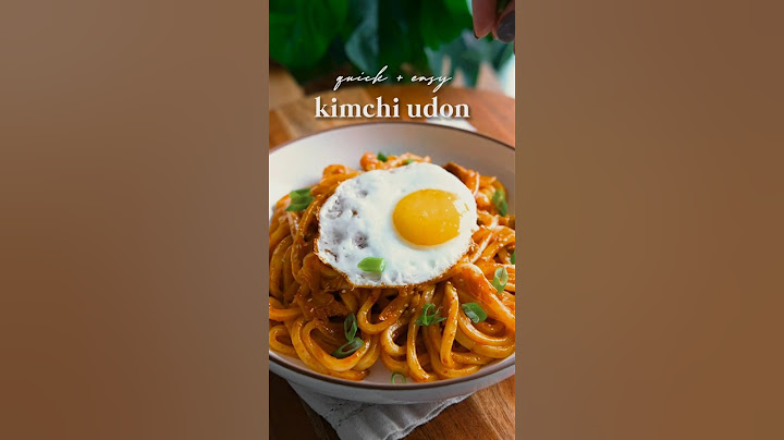 Kimchi Udon | Rabia Fast Food |