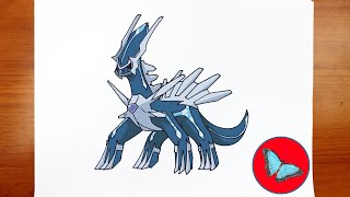 How To Draw Pokemon - Dialga Step by Step