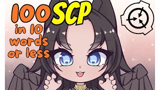 The First 100 SCPs each described in 10 words or less | Paws Reacts