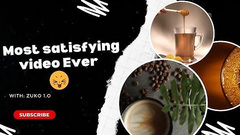 Ultimate satisfaction: A simple pleasure| Most satisfying Ever.