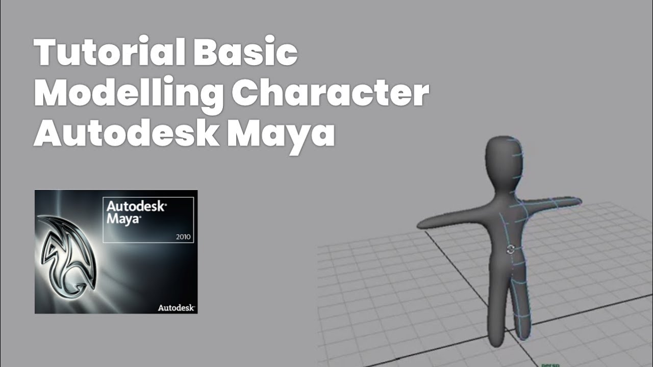 Tutorial Basic Character Rigging Autodesk Maya - YouTube
