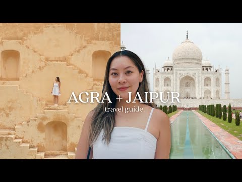 Exploring Agra & Jaipur, India 🇮🇳 | Taj Mahal, Amber Fort, Pink City