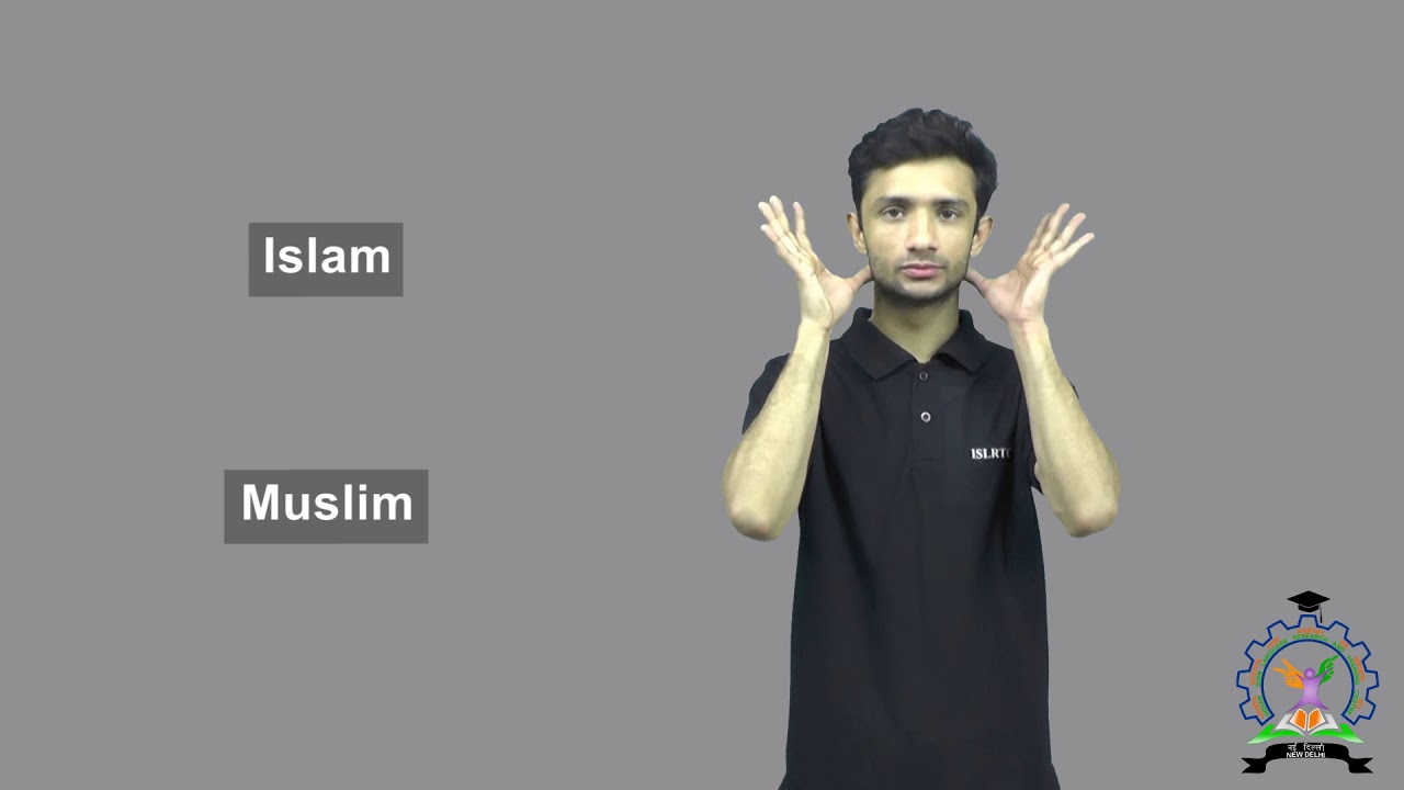 Islam, Muslim (sign 2) - YouTube