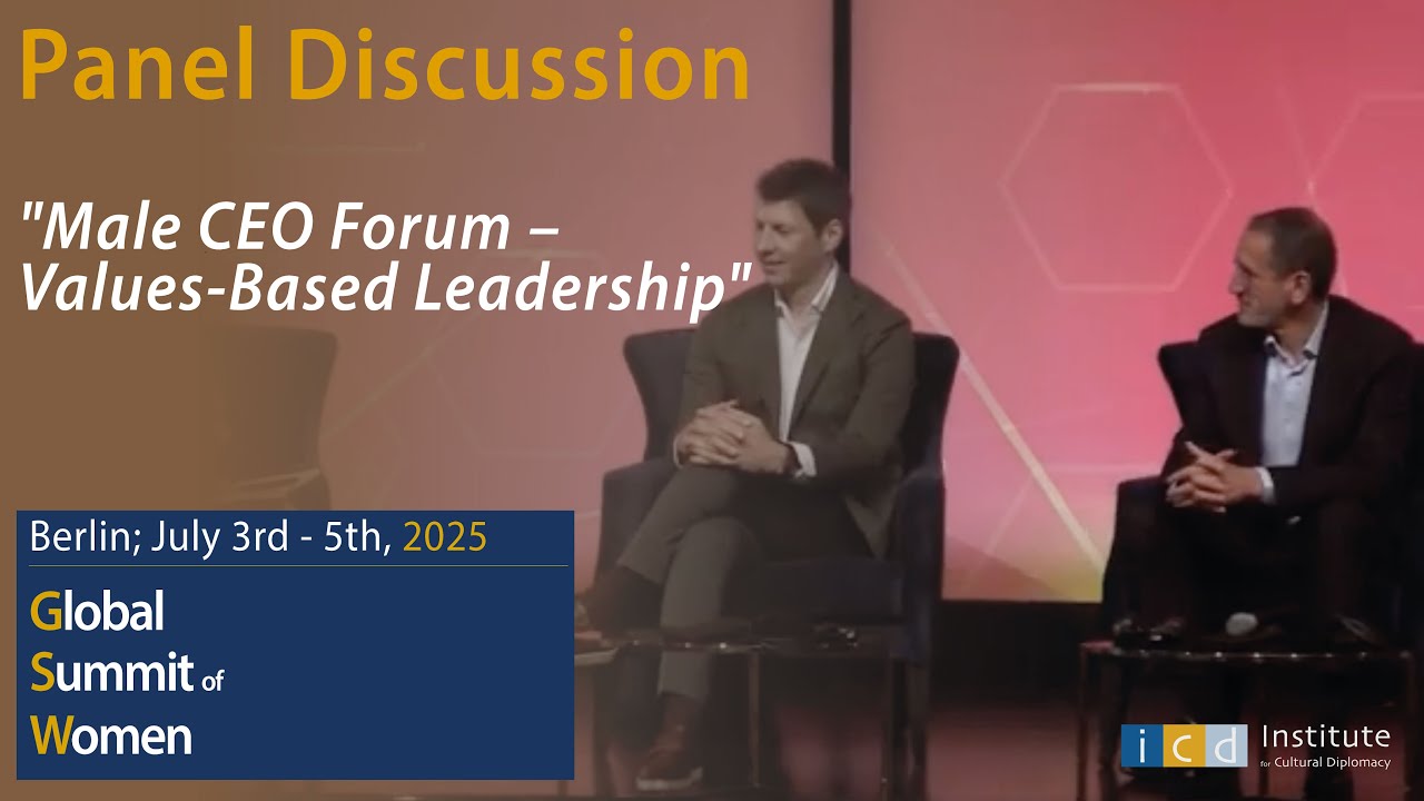Panel Discussion: "Male CEO Forum – Values-Based Leadership"