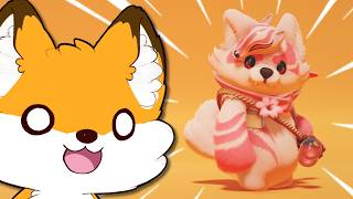 NEW SAKURA NINJA VICKSY SKIN IN PARTY ANIMALS!!! | Fox VTuber plays Party Animals