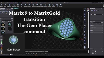Matrix 9 to MatrixGold The Gem Placer command
