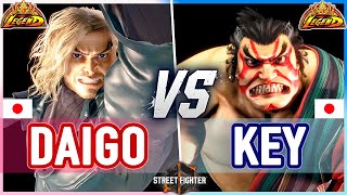SF6 🔥 Daigo (Ken) vs Key (E.Honda) 🔥 Street Fighter 6