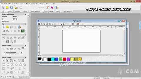 Create Intaglio Letter Toolpath for CNC Router via ArtCAM