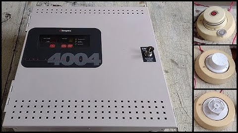 Simplex 4004 System Test 2 - Eight Zones!