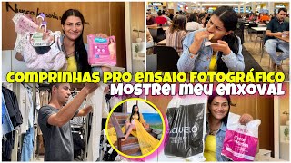 VLOG: COMPRINHAS PARA O ENSAIO FOTOGRÁFICO + MOSTREI MEU ENXOVAL PARA LEVAR NA MATERNIDADE/ GRATIDÃO