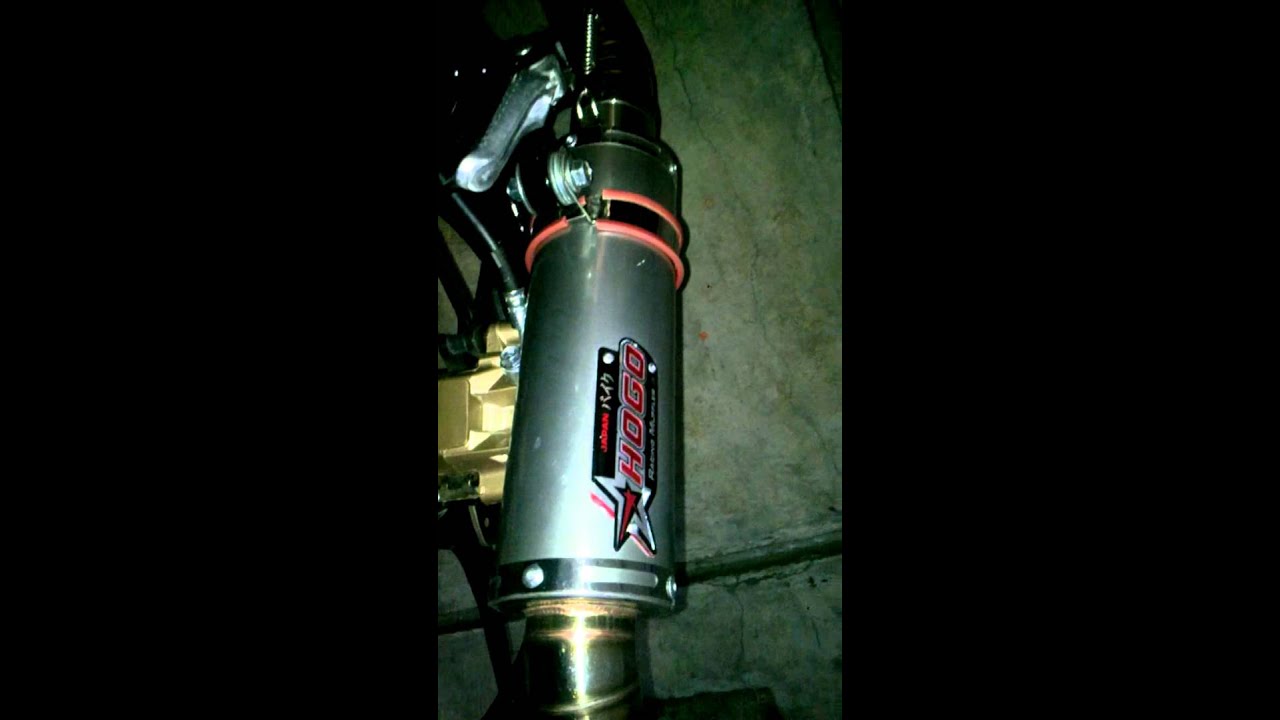 Satria Fu 2015 karbu PWK 28 KTC, Hogo stainless GP - YouTube