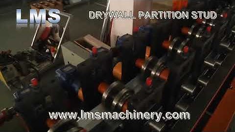 Lms Drywall Partition Stud High Speed Roll Forming   Width Adjustable