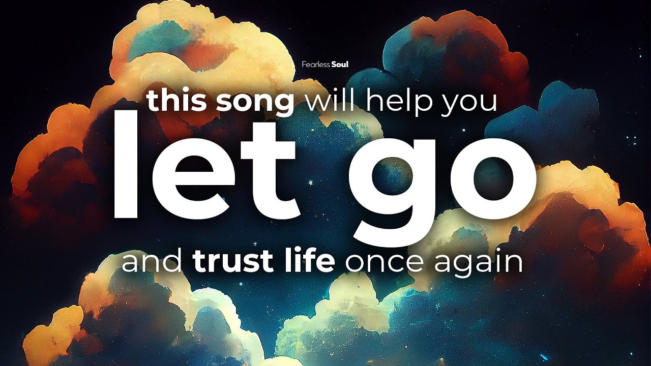 This song helped me LET GO and TRUST LIFE again Official Music Video Trust Your Timing