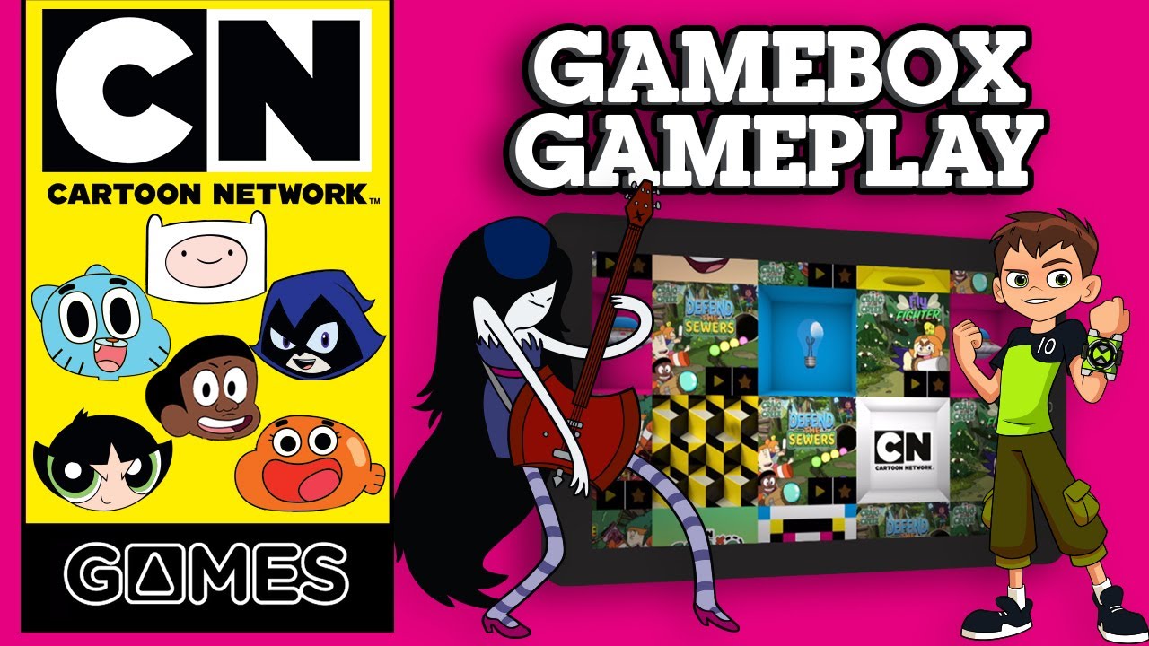 GameBox App Gameplay | FREE APP | Cartoon Network UK 🇬🇧 - YouTube