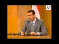 Syrian president Bashar al-Assad visits Spain