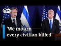 Antony Blinken visits Israel, reiterates US support I DW News