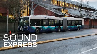 Sound Express! - Sound Transit (King County Metro) 2012 New Flyer D60LFR No. 9806 on line 550 by UpLift Vancouver 163 views 13 days ago 24 minutes