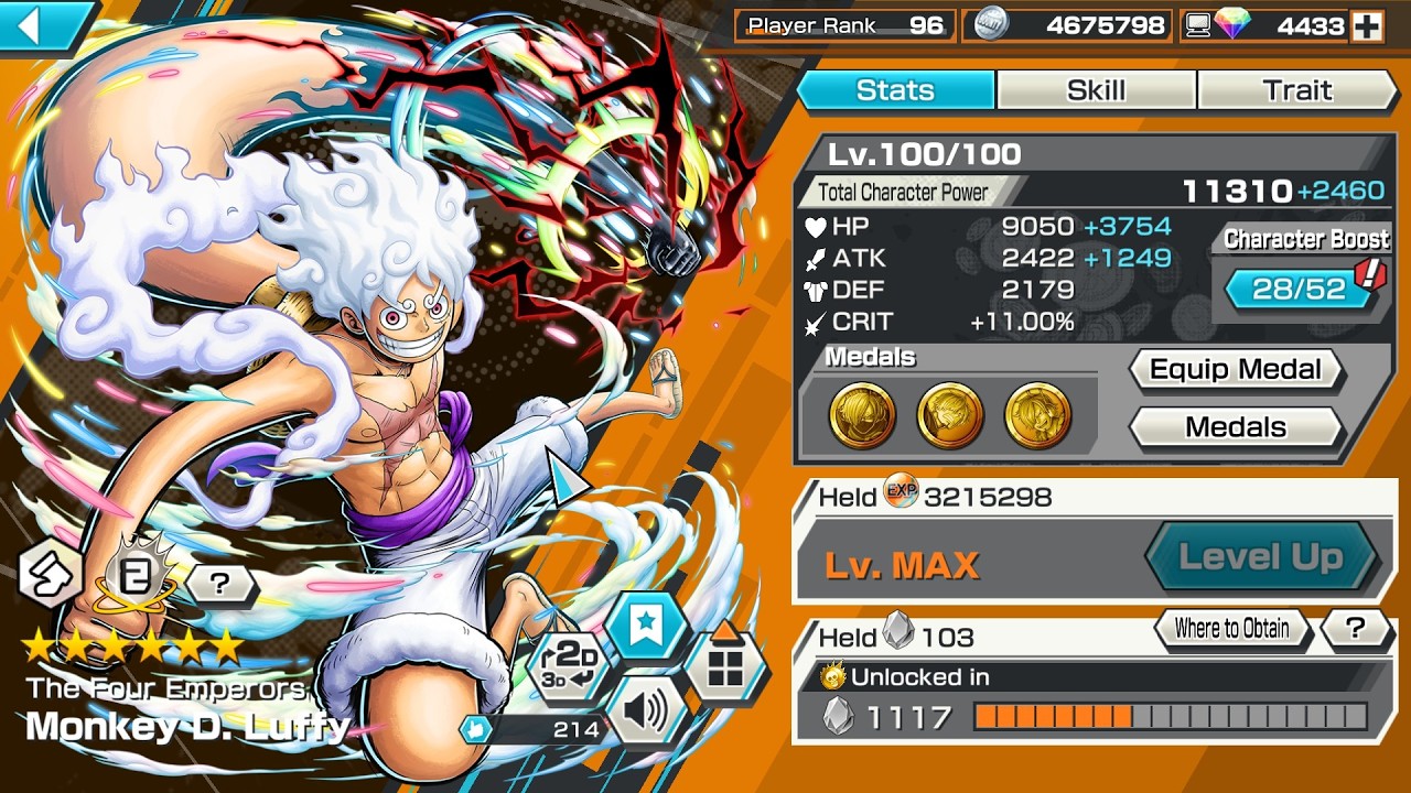 G5v2 with Sanji set /OPBR Gameplay