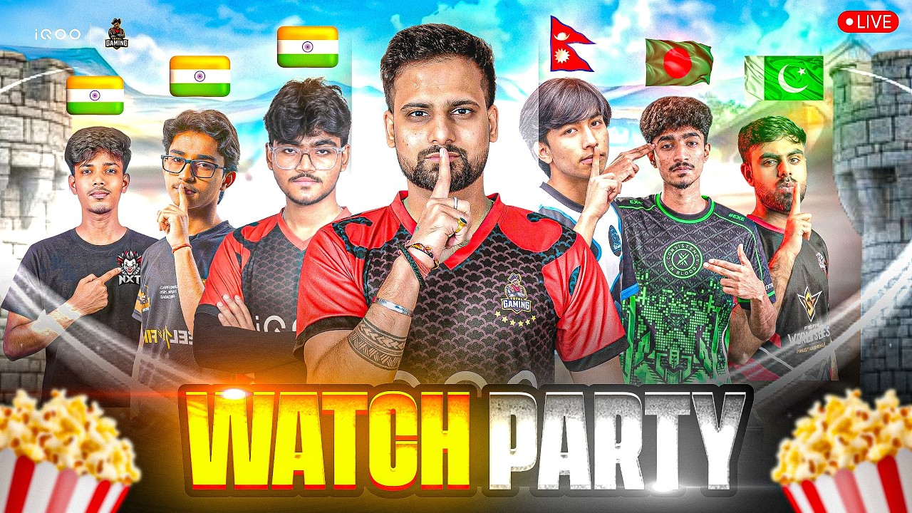KON TOP 8 HOGA AAJ QUALIFY 🥶I  FFMAI WATCHPARTY  | FT. iQOOTG FOZYAJAY |  #IQOO15R