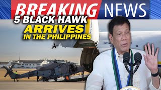 WELCOME !! Five Philippine Air Force Black Hawk Helicopters Arrive at Clark Air Force Base