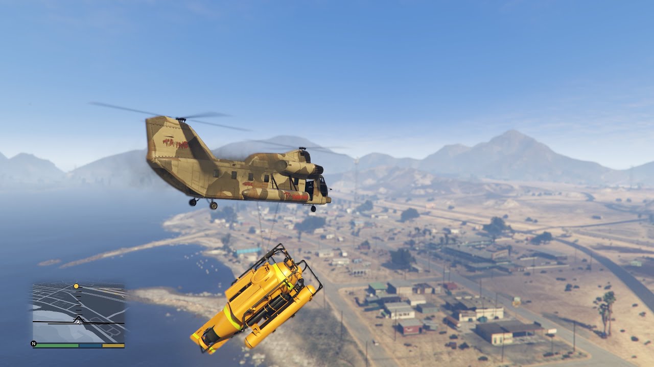 GTA V Trevor Michael Franklin EPIC Chopper & Submarine Mission 🚁🌊 | PS5 Gameplay 4K Ultra HD