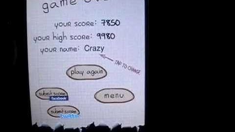 iPhone video app review | Doodle Jump (update)