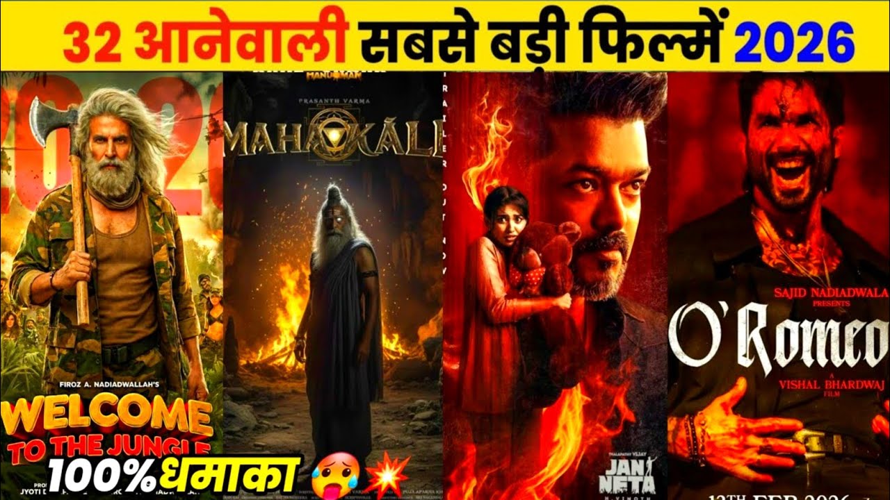 32 Upcoming Indian Movies in 2026 🔥 | Biggest Bollywood & Pan India Films | 2026 Movie List