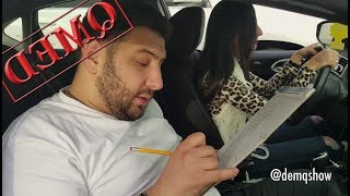 American Taking Driving Test Vs. Armenian Taking Driving Test (Demq Show)